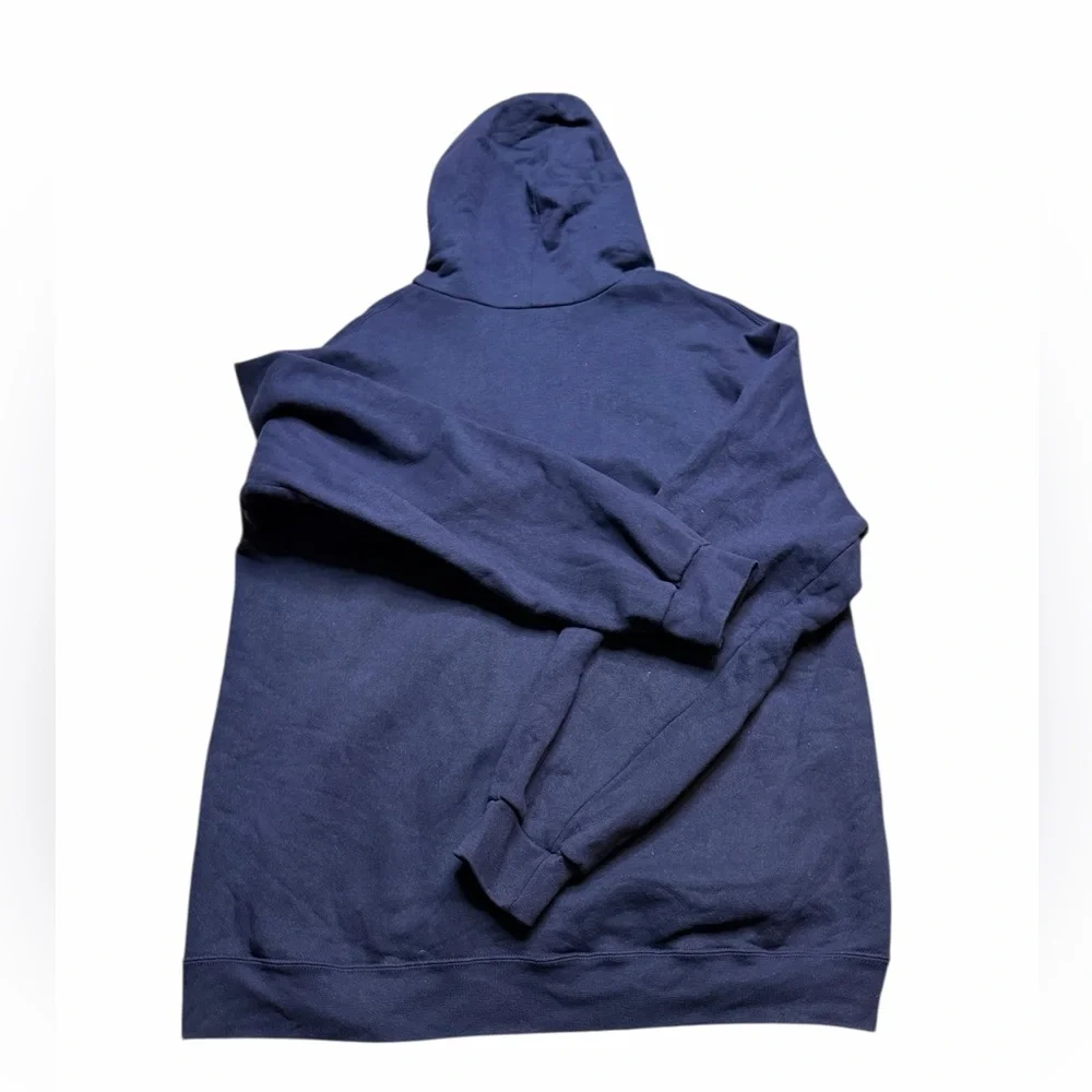 💙 VINTAGE NIKE Navy Full Zip Hoodie‎ Sweatshirt 💙 Size L
